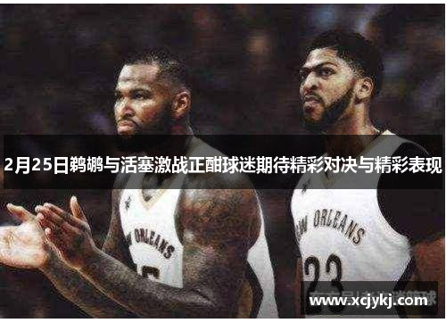 2月25日鹈鹕与活塞激战正酣球迷期待精彩对决与精彩表现